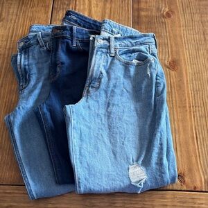 Old navy denim jean lot size 4